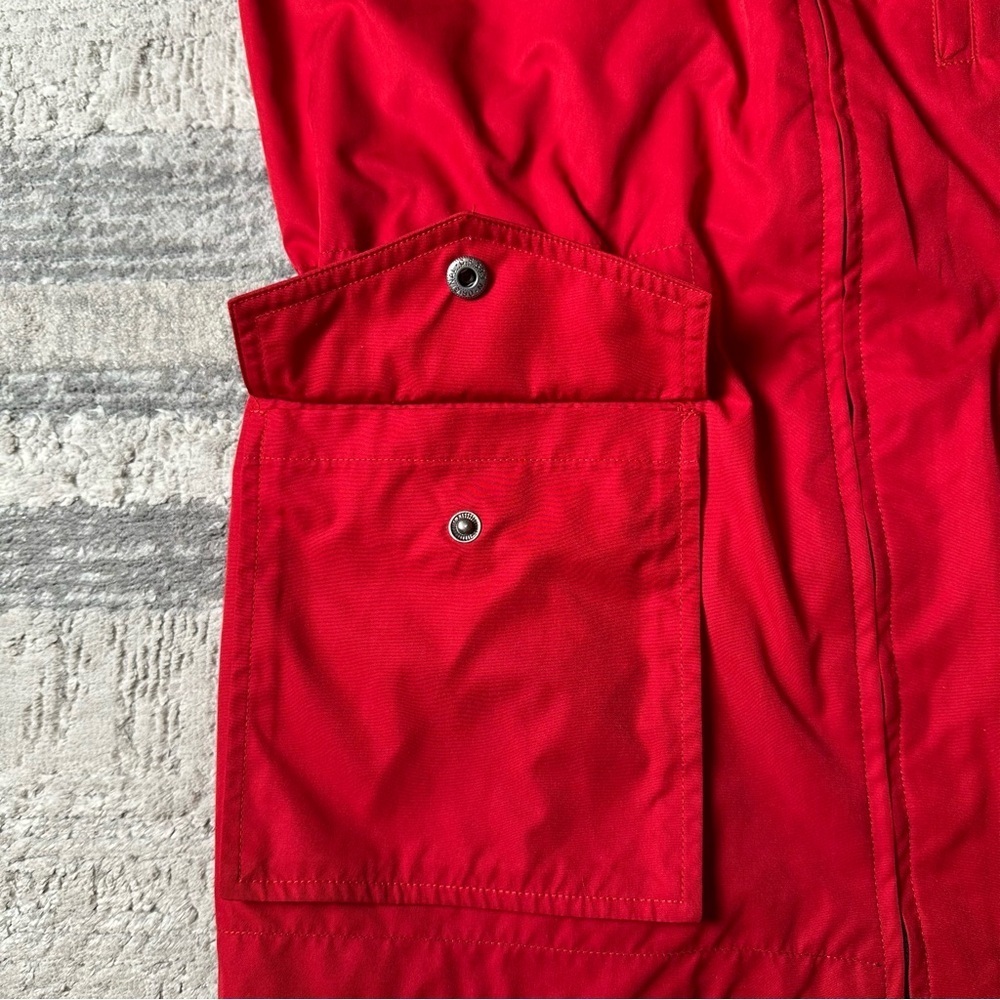 Ralph Lauren Reversible Hooded Utility Vest Red & Navy – Women’s Size M - Picture 6 of 11